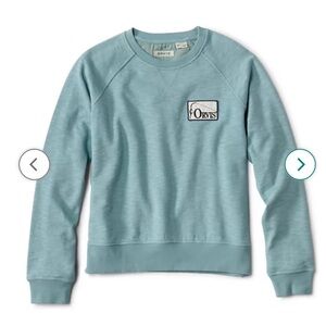 NEW ORVIS Montana Morning Graphic Crewneck Sweatshirt size: S